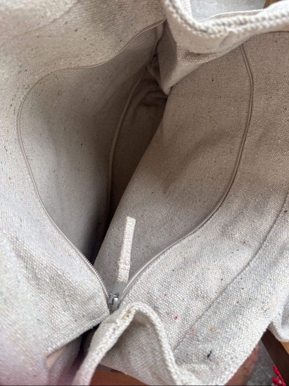NWOT Roxy Canvas Beach Tote - Picture 4 of 4